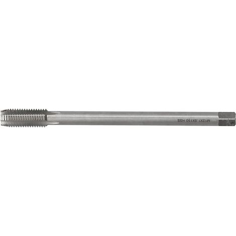 Taraud, M12x1,5, 150mm, HSS 6542, pas à droite, goujure droite (1/5)