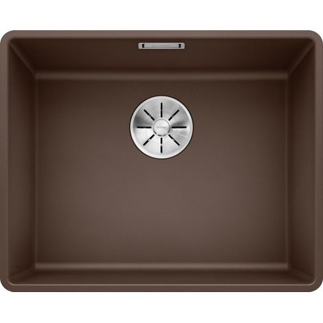 Blanco Subline 500 - Silgranitspüle, 53x43 cm, Kaffee 523537 (1/5)