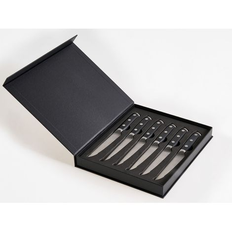 Steakmesser-Set 6-teilig TOYAMA Schwarz
