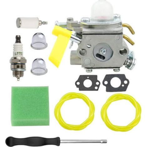 Compatible avec le carburateur 308054043 pour débroussailleuse Ryobi RY28000 RY28020 CS26 RY28040 SS26 RY09053 RY28021 26CC (1/5)