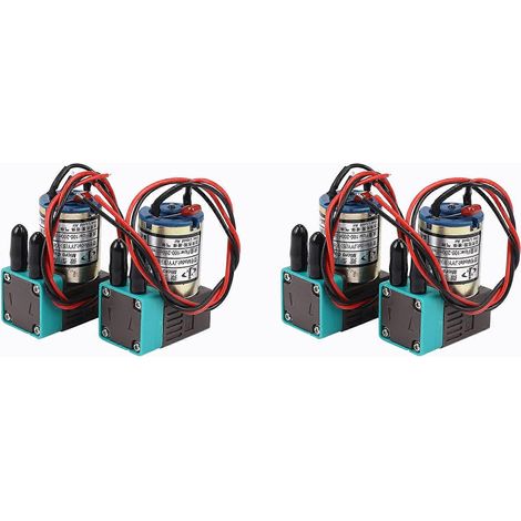 4 mini pompes à encre JYY par lot, compatibles avec les imprimantes traceurs à solvant Galaxy Wit Color Human Phaeton, 3W 24V, 100-200 ml. (1/5)