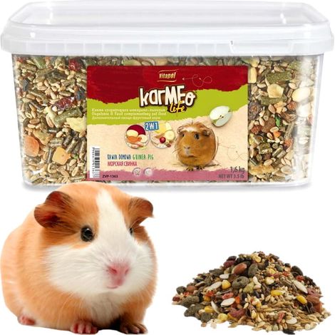 Vitapol Karmeo Life Obst- und Gemüsefutter für Meerschweinchen, Kawia 1,6 kg