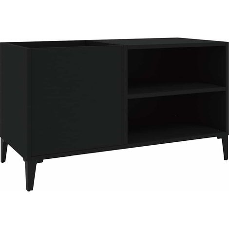 Maison Exclusive - Mobile Porta DiscNero 84,5x38x48 cm in Legno Multistrato