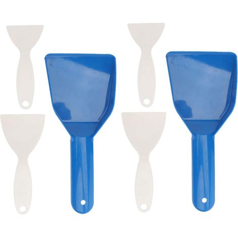 Jeu de 6 pièces – Pelle à dégivrer pour réfrigérateur, grattoir à glace, ustensile de cuisine, outil de nettoyage ménager pour congélateur et réfrigérateur (1/4)