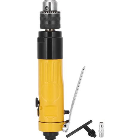 3/8"-Gerader Druckluftbohrer aus Zinklegierung für Bohrungen von 1,5-10 mm, Profiwerkzeug (1/5)