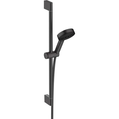 Hansgrohe Pulsify Select - Brausegarnitur, 3 Strahlarten, EcoSmart, Stange 67 cm
und Schlauch, schwarz matt 24161670 (1/4)