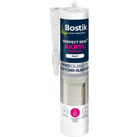 Bostik Perfect Seal Premium Acrylique Extra Flexible Blanc 280ml