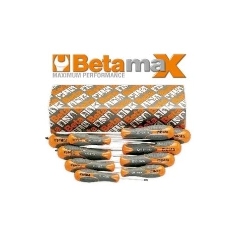 Beta 1293/S8 Set de tournevis BetaMax tournevis à fente et Phillips PH 8 Pcs.