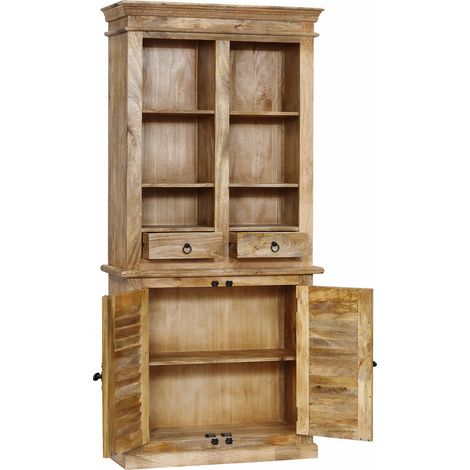 AROLD - mobile in legno di mango con 2 ante e 2 cassetti (1/4)