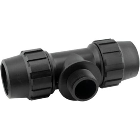 Raccord en T 90 Mâle - 50mm - 1 1/2",. (1/5)