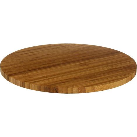 giradischi in bambù da 35 cm