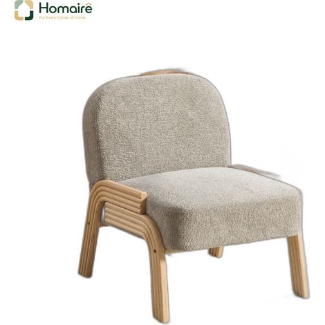 Chenille, grau, in Samt 72 x 61 x 78 cm HOMAIRE (1/5)