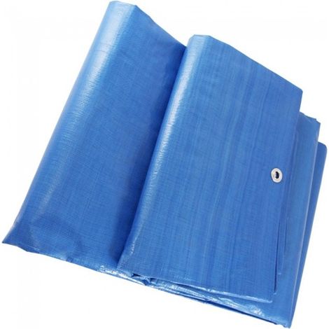 Toldos de Polietileno. 8 x 12 metros Azul