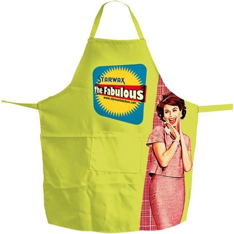 Tablier de cuisine - STARWAX - The Fabulous - Vert - Bavette - Frais et coloré