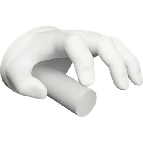 Einzigartiger handgeformter Toilettenpapierhalter, Wandskulptur für Badezimmerdekoration und Toilettenpapieraufbewahrung. (1/5)