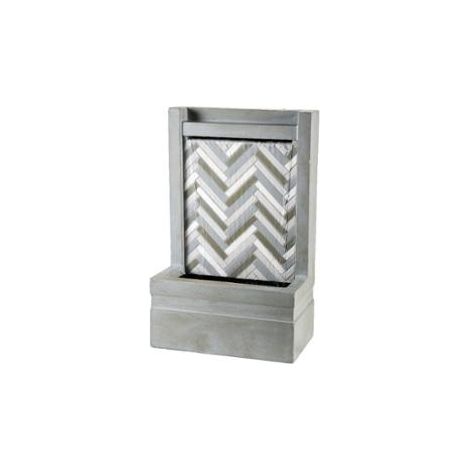 Fontana cm.18,6x33 h.52 colore Beige