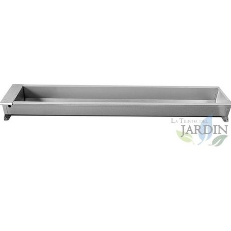 Suinga – Abreuvoir automatique pour moutons, agneaux et chèvres – Tôle galvanisée – Dimensions 100x25x14 cm – Fabriqué en Espagne