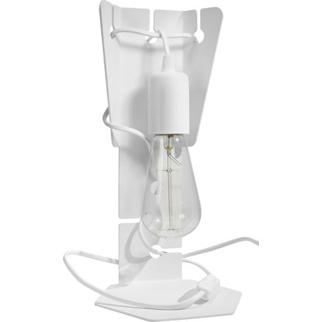 SALAMANIX SCHREIBTISCHLAMPE 1 E27 WEISS LUMILO 08.819.79 (1/5)
