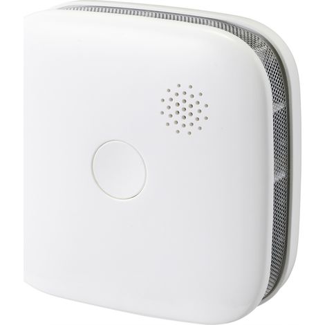 Sygonix SY-5040174 Funk-Rauchwarnmelder inkl. 5 Jahres-Batterie, vernetzbar batteriebetrieben (B x