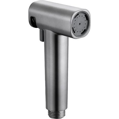 (Tête grise - Expédié depuis la France continentale - Diamètre du tuyau) Douchette de salle de bain/bidet à main en ABS à deux fonctions - Haute pression (1/5)