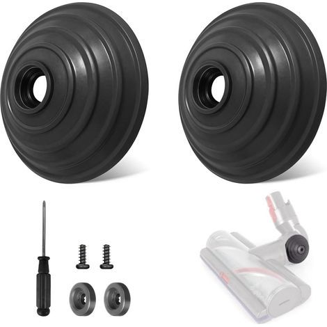Ersatz-Kugelrad für Dyson Staubsauger-Ersatzteile, kompatibel mit V6 V7 V8 V10 V12 DC58 DC59 DC62 DC72 DC74 SV10 SSV12 SV20 – Rollen-Bodenbürstenaufsatz