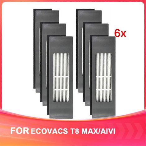 Zubehör für den ECOVACS T8 MAX/AIVI Saugroboter: Ersatzfilter und Verbrauchsmaterialien