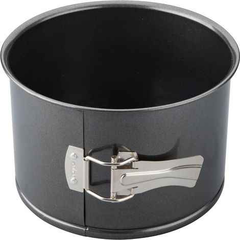 Zenker Teglia apribile extra alta – diametro 18 cm – lamiera d'acciaio nera metallizzato con rivestimento antiaderente – ideale per torte alte e panettoni italiani – Made in Germany (1/3)