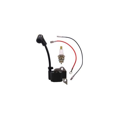 Kompatibel mit dem Zündspulenmodul und der Zündkerze für Stihl 017 018 MS170 MS180 Kettensägen (1/5)