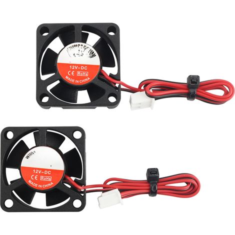 Roulements hydrauliques pour souffleur 3010, ventilateur 12 V, humidificateur, pièces imprimante 3D Ender-3/Prusa i3 (30x30x10 mm, câble 28,5 cm) (1/5)