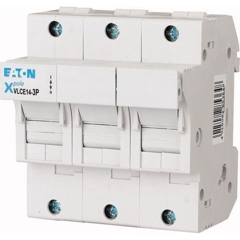 Eaton Sectionneur-fusible, 50A, 3p, Taille 14 x 51, 192377