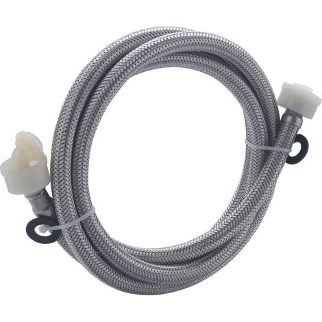Tubo de acero inoxidable para lavadora QUICK PLOMBERIE
