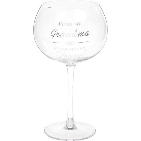 Verre à gin avec cœurs 625 ml, coffret cadeau