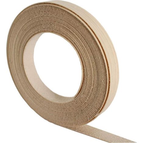 Memkey – Vorgeklebtes PVC-Kantenband 22 mm x 10 m – Extra starker Schmelzkleber – Für Holz, Sperrholz und Metall – Möbelrestaurierung (1/5)