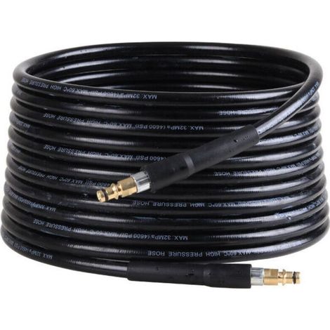 15 m Tuyau pour Kärcher nettoyeur haute pression. flexible pour Kärcher nettoyeur haute pression. Tuyau à haute pression pour Kärcher K2 K3 K4 K5 K6 K7 Connecteur rapide (1/4)