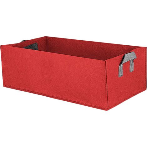 1 sac de culture surélevé en tissu, feutre résistant, drainage optimal, pour herbes aromatiques, légumes et fleurs, usage intérieur et extérieur (1/5)