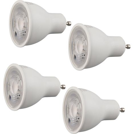 GU10 4,7 W 95–250 V dimmbare LED-Lampe, Sprachsteuerung, Timer, Dimmer, 4er-Pack, Smart-Home-Beleuchtung (1/5)