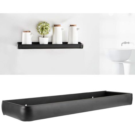 Mensola portaoggetti da parete da 40 cm, mensola da parete, organizer per spezie per cucina e camera da letto (strato singolo) (1/4)