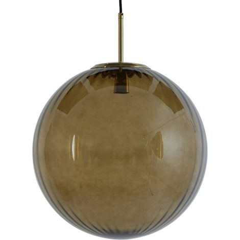 Light & Living - hängeleuchte - Magdala - gold - glas - Ø 48cm -