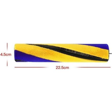 Brosse A Rouleau - Pour Aspirateur Dyson V12 V15 SV16 SV22 - Compatible 971634-01 - Jaune Et Bleu - 1 Piece (1/4)