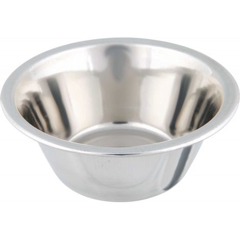 Écuelles acier inox ø 10 cm,200 ml, pour chien et chat, - animallparadise