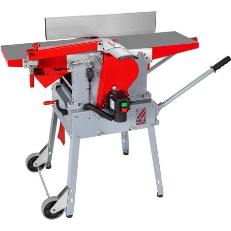 Holzmann – Raboteuse-épaisseur compacte 260mm HOB260MINI – Puissance 2200W – Profondeur de passe maxi 3mm – Vitesse d'avancement 5m/min