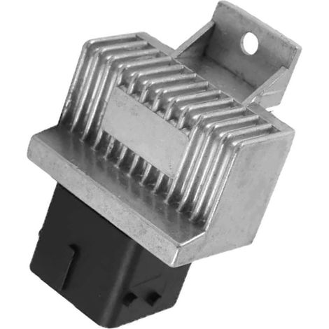 93858431 9640469680 Relais de préchauffage métallique noir indéformable pour véhicules de loisirs (Vauxhall, Vivaro, Renault, Trafic)