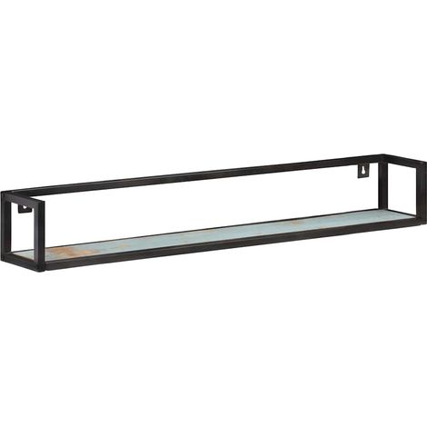 Maison Exclusive - Wandregale 2 Stk. 120 cm Altholz Massiv (1/5)