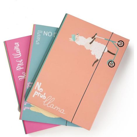 Carpeta de 2 cm con banda elástica - NO probllama 1738 (1/4)