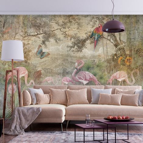 Papier peint Faune et flore sauvages - 250 x 175 cm (1/4)