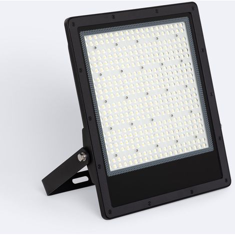 Proiettore LED 200W Regolabile 0-10V 170 lm/W IP65 ELEGANCE Slim PRO Nero 4000K 120º Bianco Naturale (1/5)