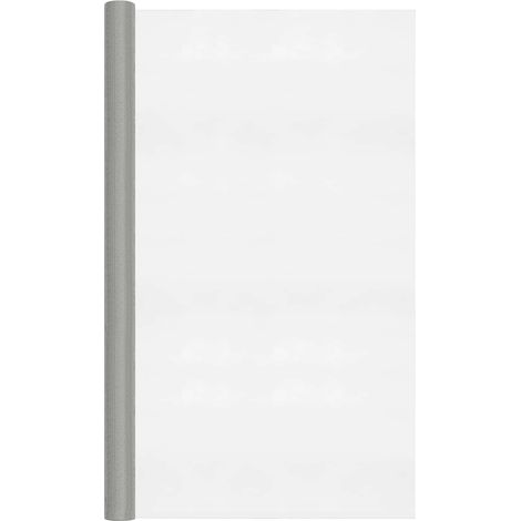 vidaXL Rete per schermatura 120 x 2000 cm 18 Mesh Argento