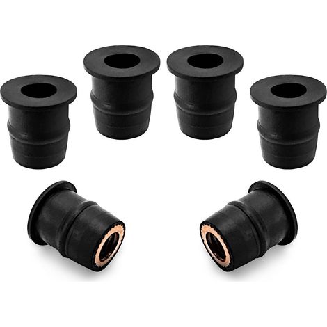 6 pièces écrous à caoutchouc M4/M5/M6 pour kayak, fixations étanches, accessoires kayak - M6
