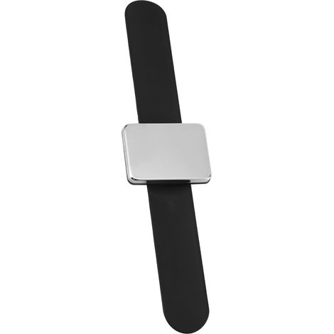 Bracelet magnétique pour pinces à cheveux, accessoire de coiffure (noir) (1/5)