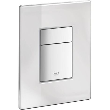 Grohe Skate Cosmo - Plaque de déclenchement - verre à effet mirroir 389160A0 (1/4)